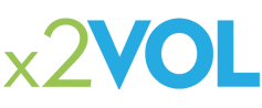 x2VOL Logo