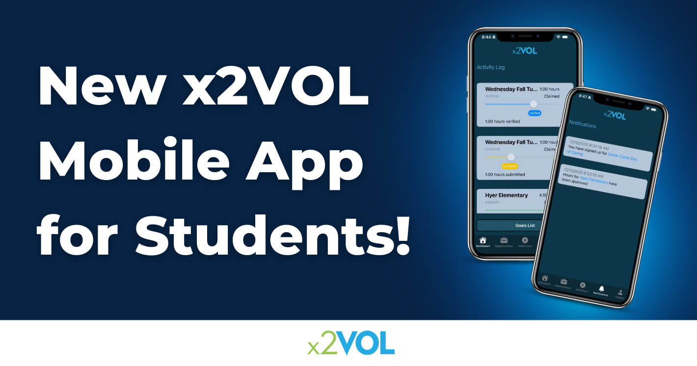 New x2VOL Mobile App for Students!